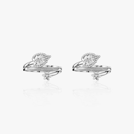 Auma Silver Toe Ring