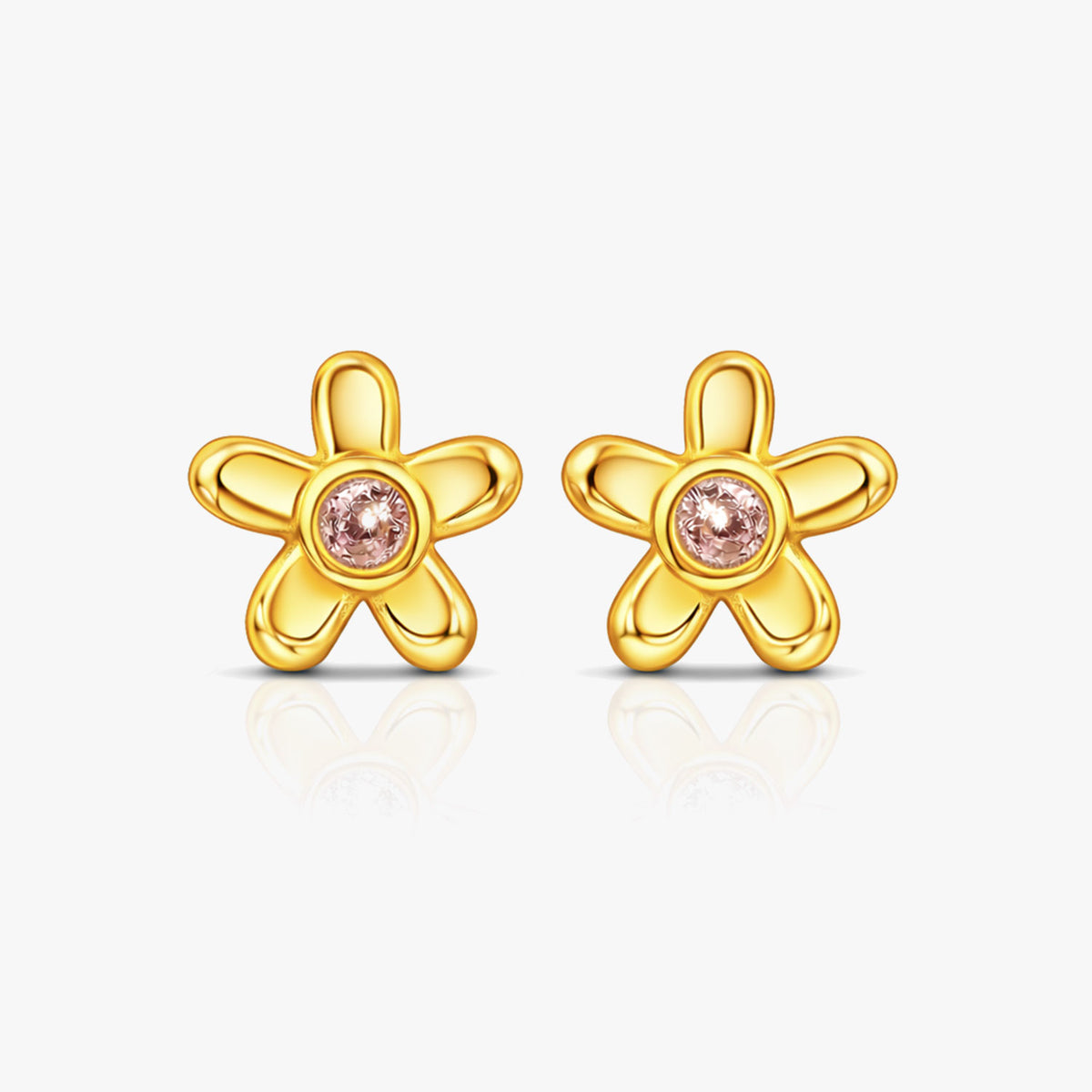 Kate Silver Flower Earrings