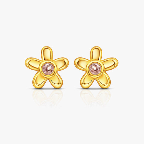 Kate Silver Flower Earrings