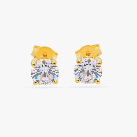 Nora Silver Stud Earrings