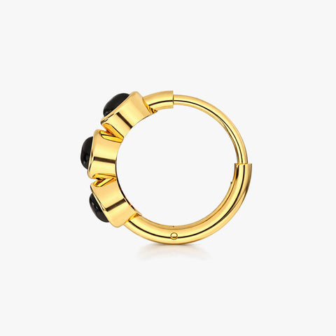 Ayza Silver Nose Pin