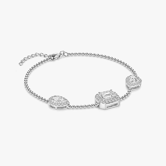 Akra Silver Zirconia Bracelets