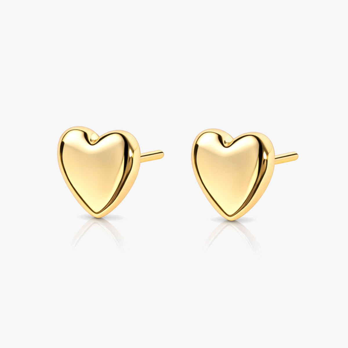 Uma Silver Heart Earrings