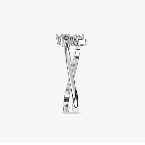 Cira Silver Adjustable Ring