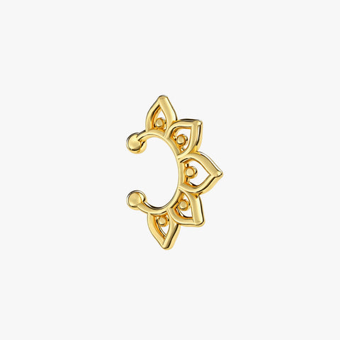 Nova Silver Nose Pin