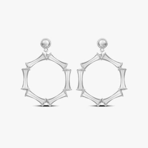 Anya Silver Dangle Earrings
