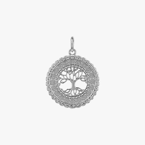 Lucy Silver Tree Pendant