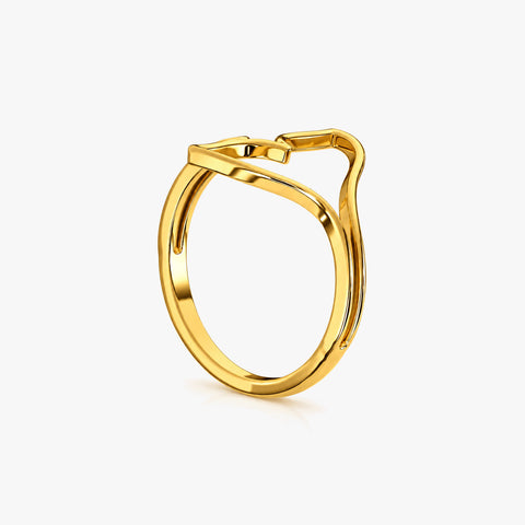 Poi Silver Adjustable Ring