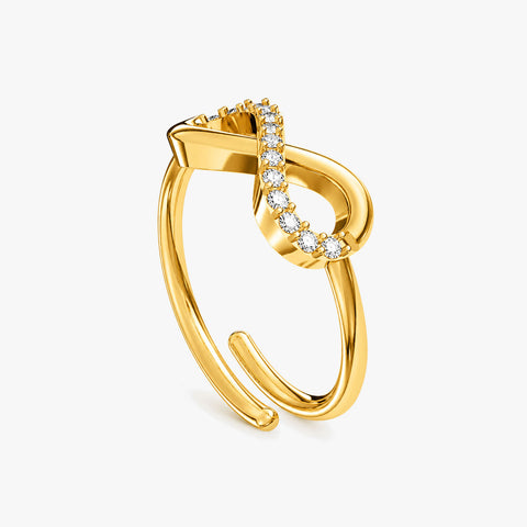 Sofia Silver Adjustable Ring