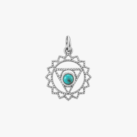 Finn Silver Vishuddha Chakra Pendant