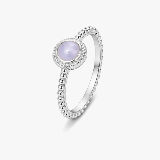Lily Silver Adjustable Ring