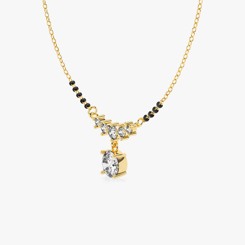 Dova Silver Mangalsutra