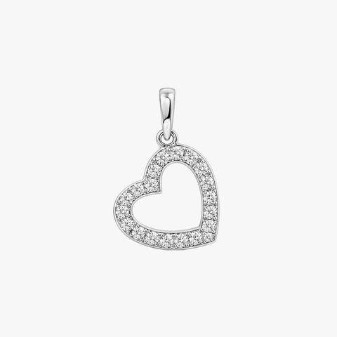 Dena Silver Diamond Pendant