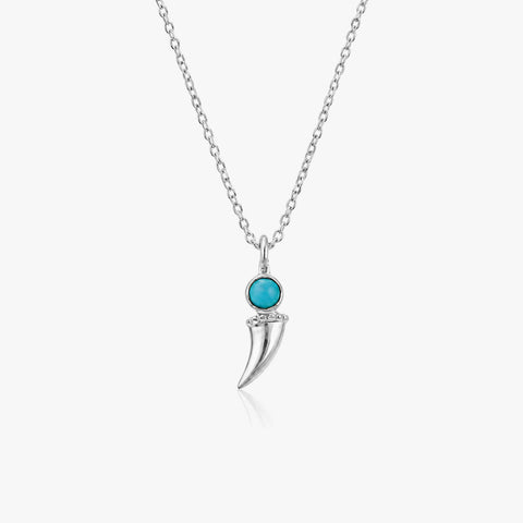 Mia Silver Magnesite Necklace