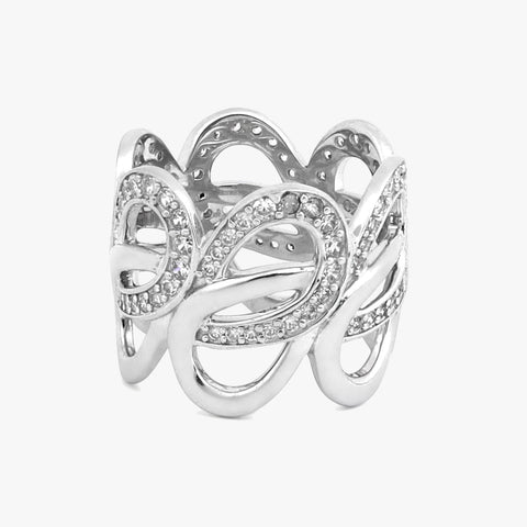 Ana Silver Adjustable Ring