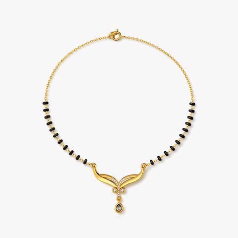 Aiko Silver Mangalsutra