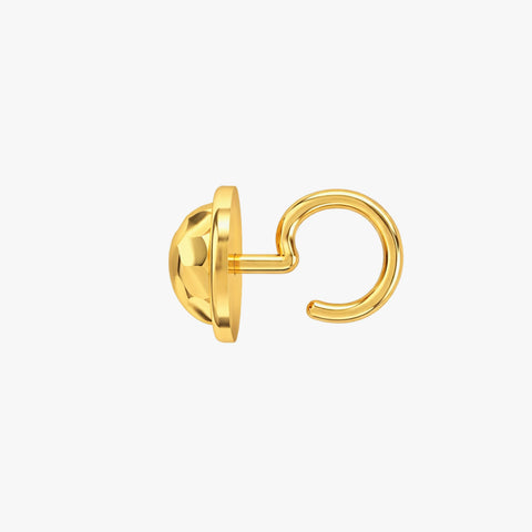 Evia Silver Nose Pin
