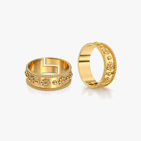 Eyra Silver Toe Ring