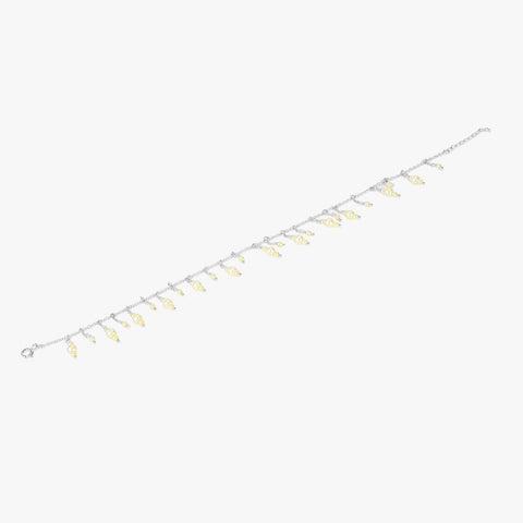 Jaya Silver Pearl Anklet