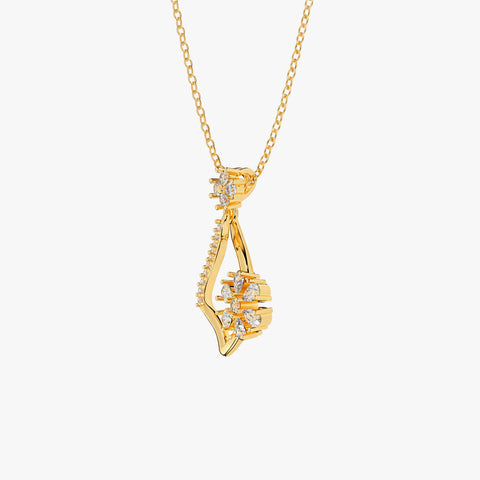 Crea Silver  Necklace