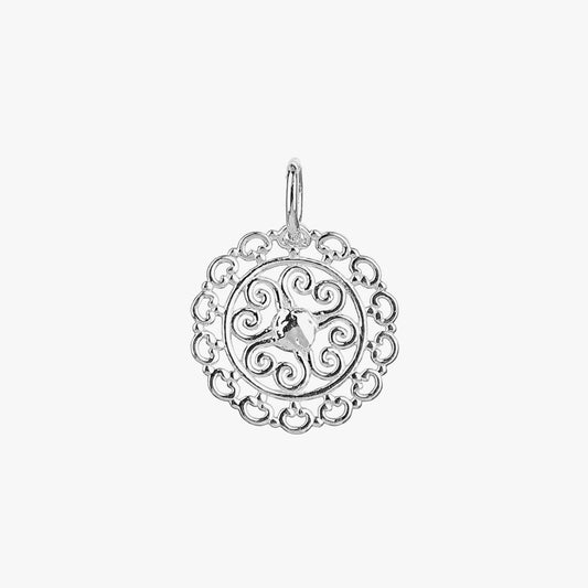 June Silver Pendant