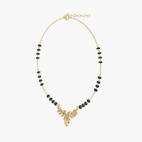 Xyla Silver Mangalsutra