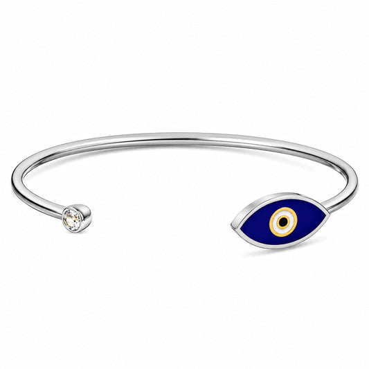 Faze Silver Evil Eye Bracelet