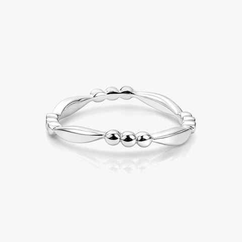 Moy Silver Adjustable Ring