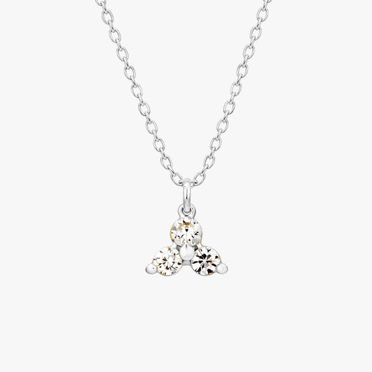 Mia Silver Zirconia Necklace
