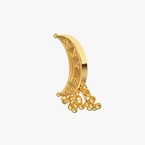 Elva Silver Nose Pin
