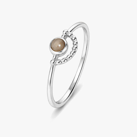 Sira Silver Adjustable Ring