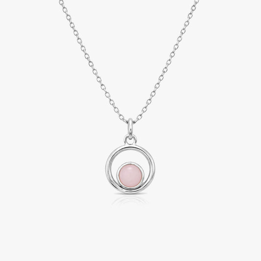 Anna Silver Amazonite Necklace