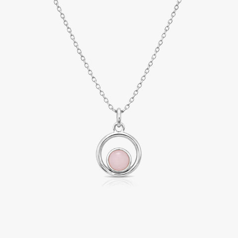 Anna Silver Amazonite Necklace