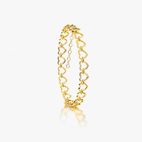Eori Silver Heart Bracelet