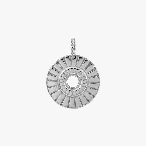 Riya Silver Embossed Pendant
