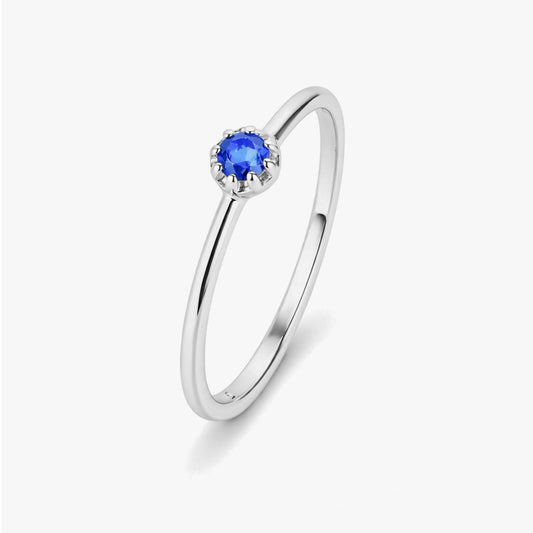 Mia Silver Apatite Adjustable Ring