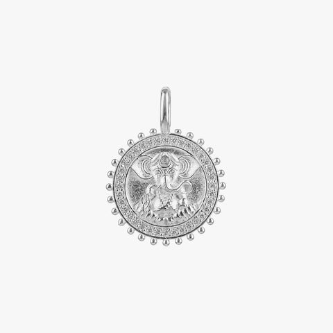 Kane Silver Ganesh Pendant