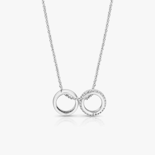 Ziva Silver Topaz Necklace