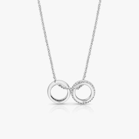Ziva Silver Topaz Necklace
