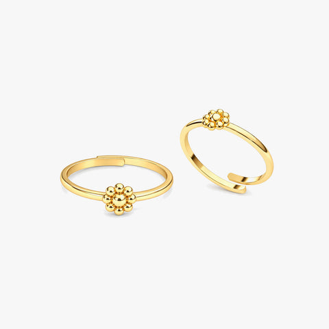 Arli Silver Toe Ring