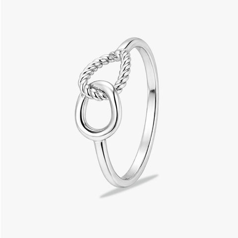 Nila Silver Adjustable Ring