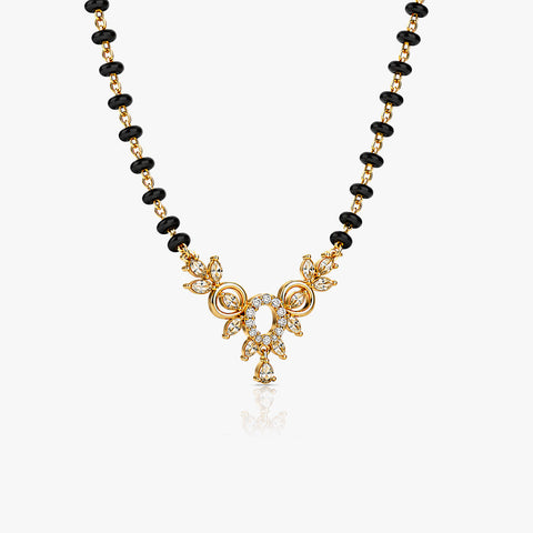 Yaya Silver Mangalsutra