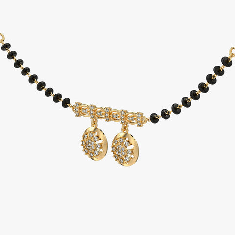 Gaya Silver Mangalsutra