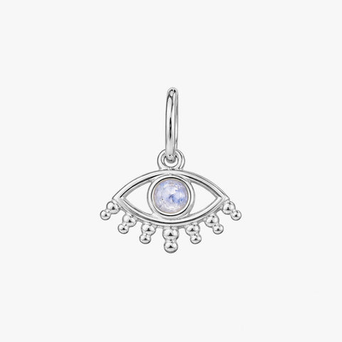 Ryan Silver Evil Eye Pendant
