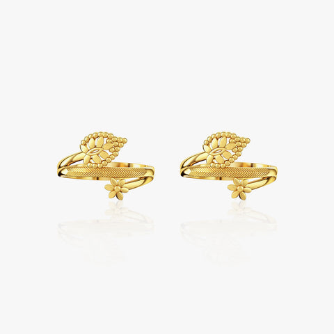 Auma Silver Toe Ring