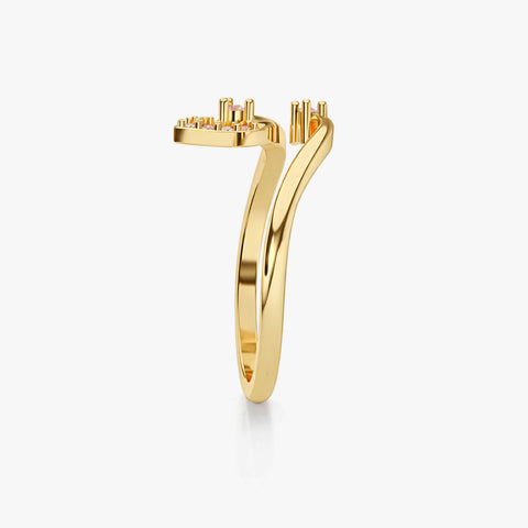 Aysa Silver Adjustable Ring