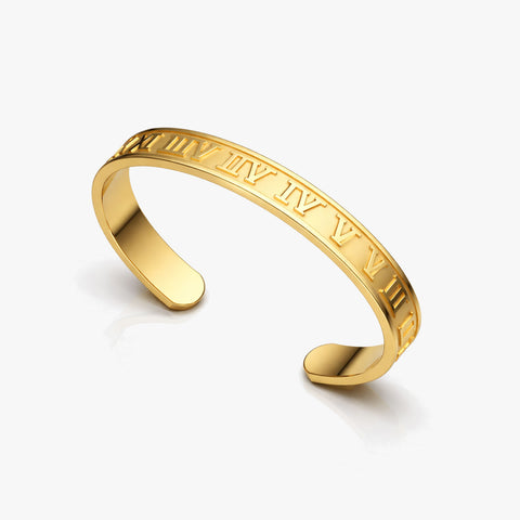 Jett Silver Bangle Bracelet