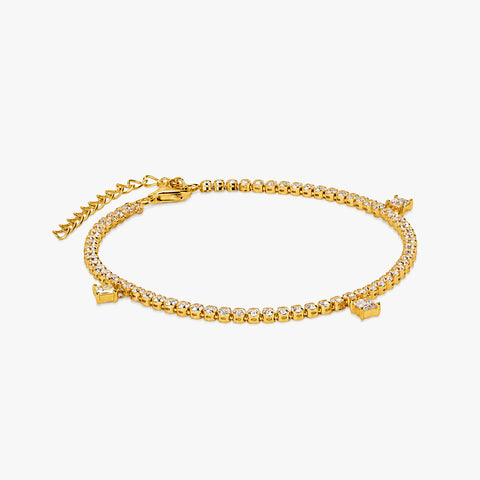 Alia Silver Zirconia Bracelets
