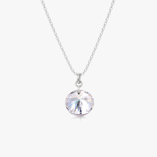 Sia Silver Zirconia Necklace
