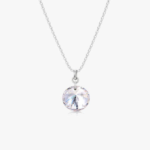 Sia Silver Zirconia Necklace